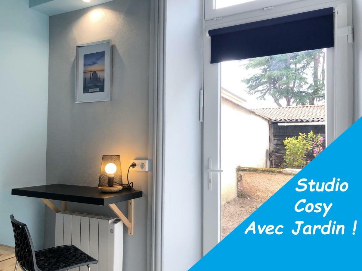 Studio Cosy Avec Jardin Роан Экстерьер фото